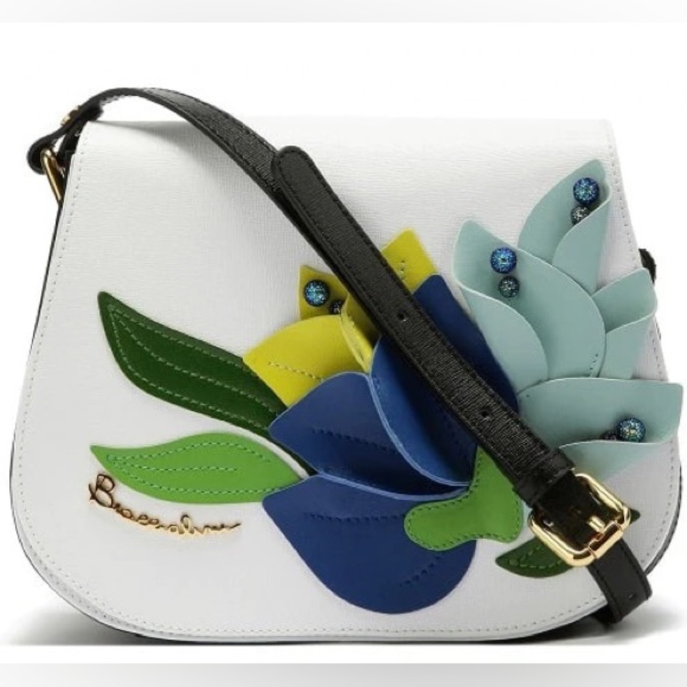 BRACCIALINI || Marcella Italian Leather Handbag. Sz. OS